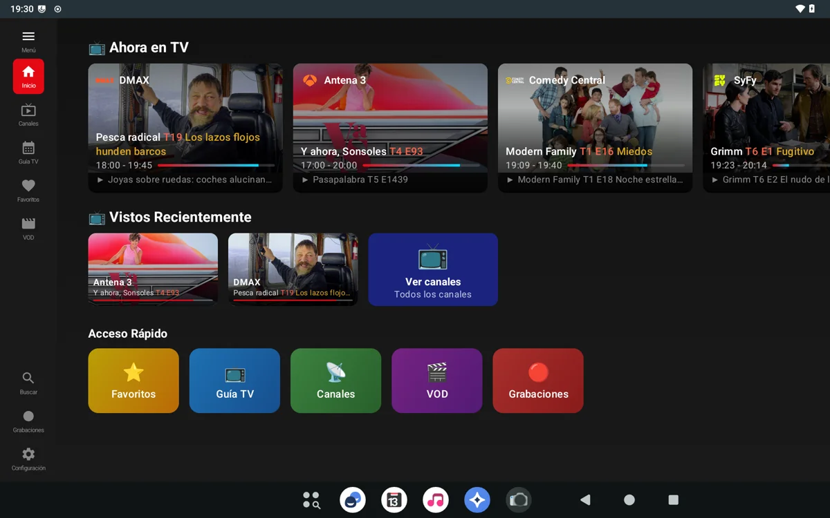 EasIPTV Player Interface